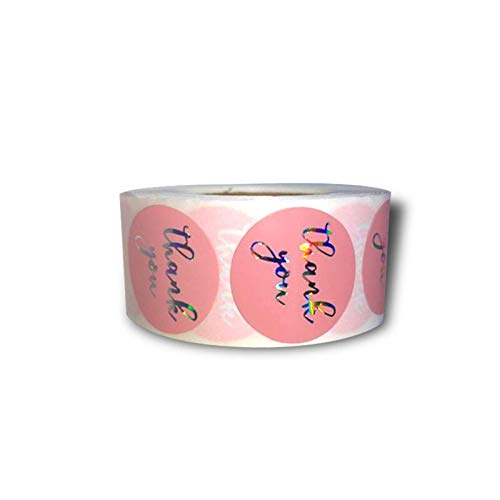 Custom Printed Logo Waterproof Adhesive Stickers and Gift Thank You Cards for Supporting Small Businesses