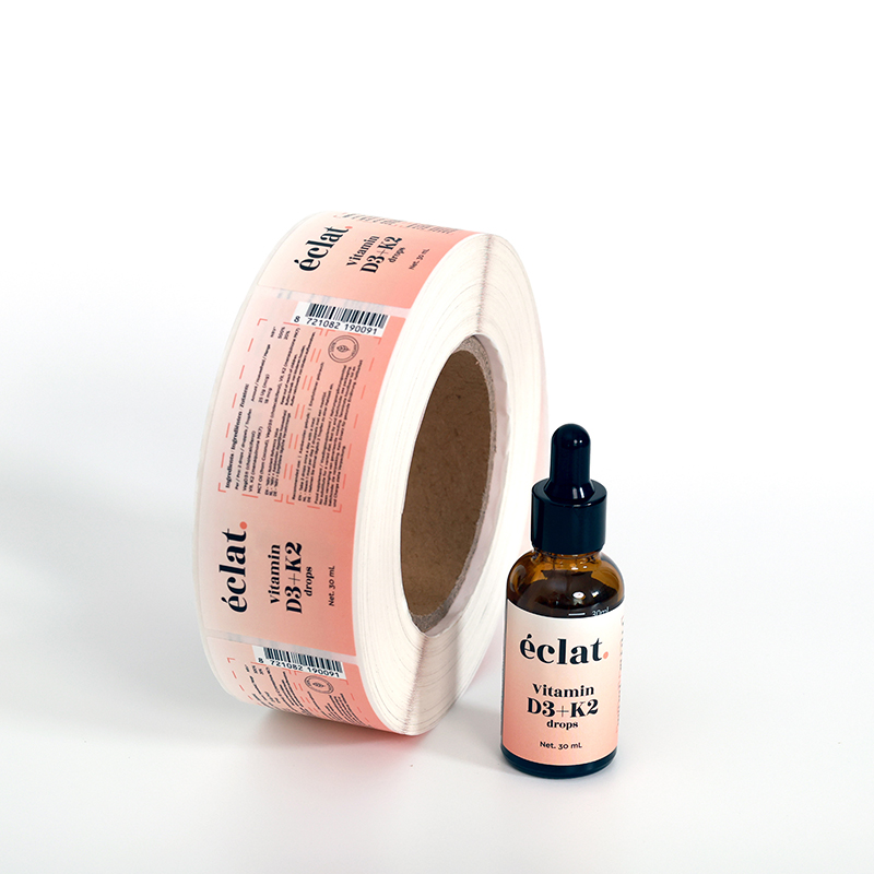 Packaging Labels Roll Food Adhesive Stickers Ketchup Label for Glass Jar Bottle Stickers Custom Shipping Packaging Labels