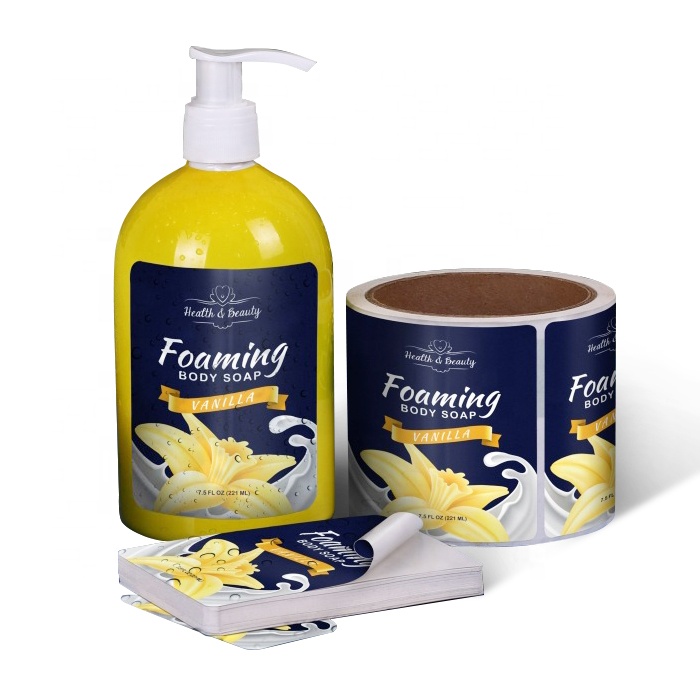 Medicine Plastic Bottle Label Sticker Printing