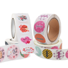 Custom Printed Logo Waterproof Adhesive Stickers and Gift Thank You Cards for Supporting Small Businesses