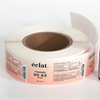 Packaging Labels Roll Food Adhesive Stickers Ketchup Label for Glass Jar Bottle Stickers Custom Shipping Packaging Labels