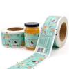 UV Printing Custom Vinyl Waterproof Labels for Hot Sauce and Food Colored Beverage Personalized Brand Label Roll Sticker